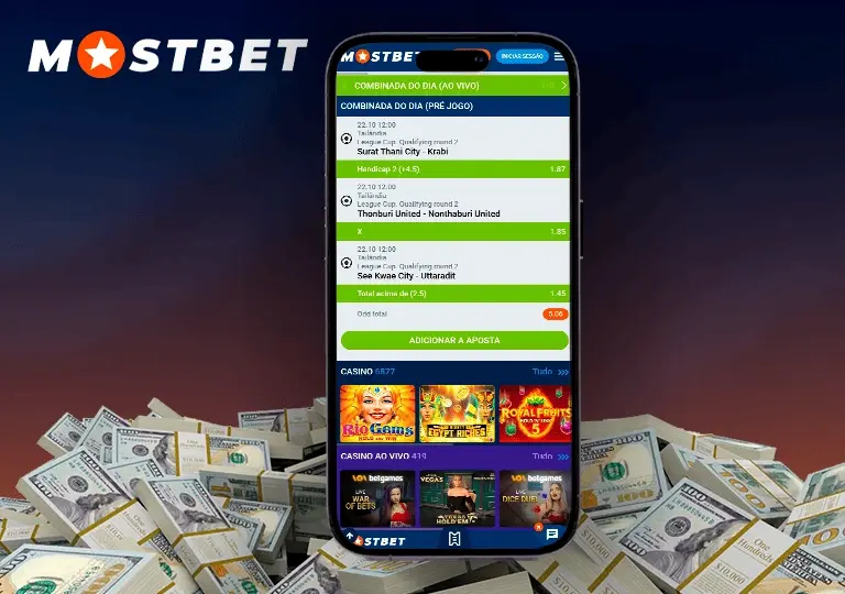 mostbet app deposito